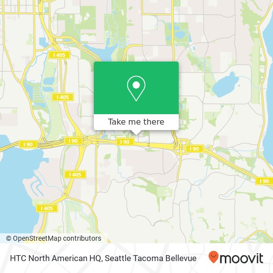 HTC North American HQ map