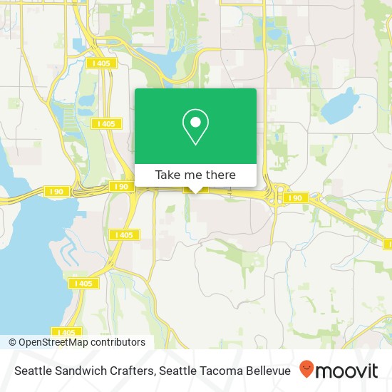 Mapa de Seattle Sandwich Crafters