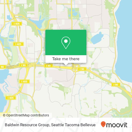 Mapa de Baldwin Resource Group