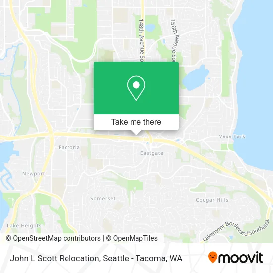 Mapa de John L Scott Relocation