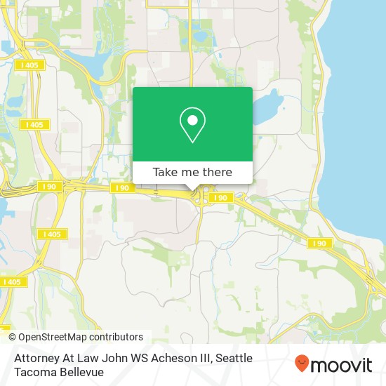Attorney At Law John WS Acheson III map