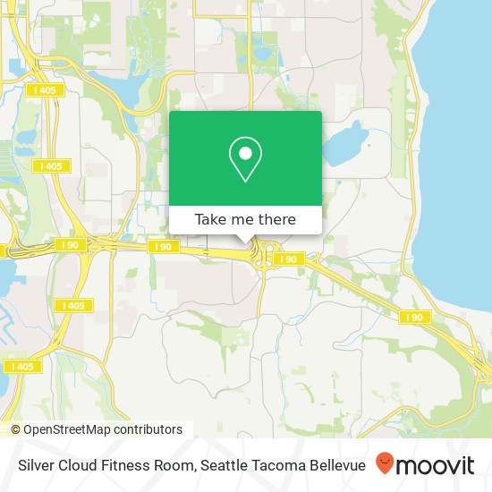 Silver Cloud Fitness Room map