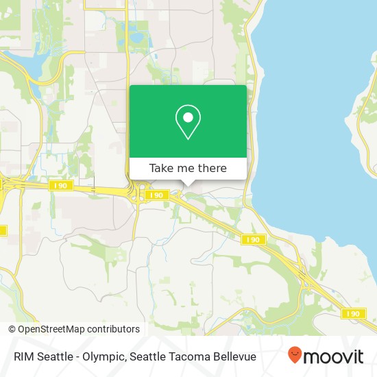 Mapa de RIM Seattle - Olympic