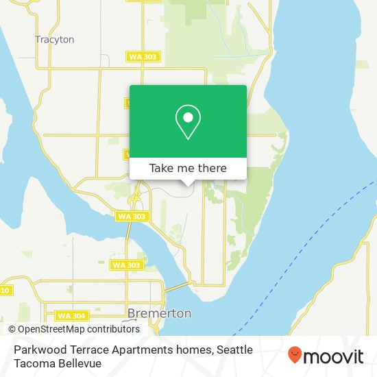 Parkwood Terrace Apartments homes map