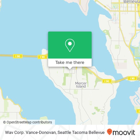 Wav Corp. Vance-Donovan map