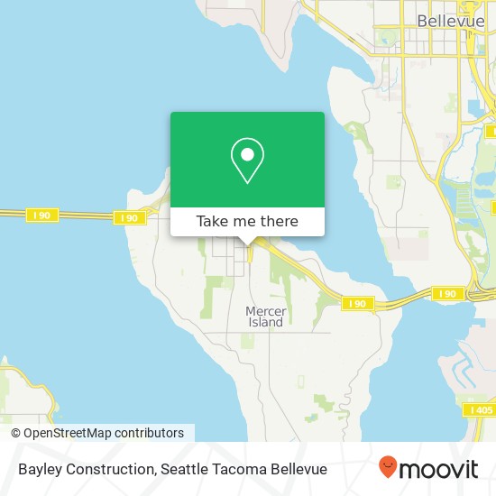 Bayley Construction map