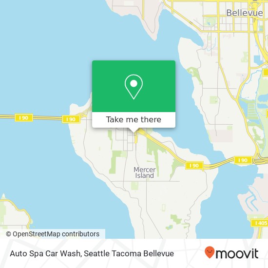 Auto Spa Car Wash map