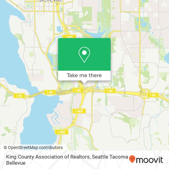 Mapa de King County Association of Realtors