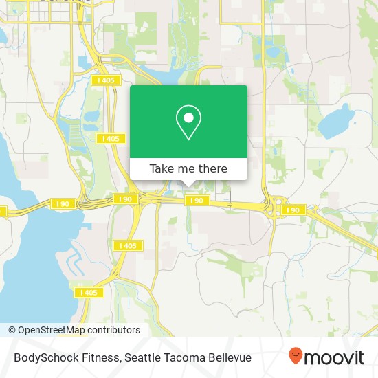 BodySchock Fitness map