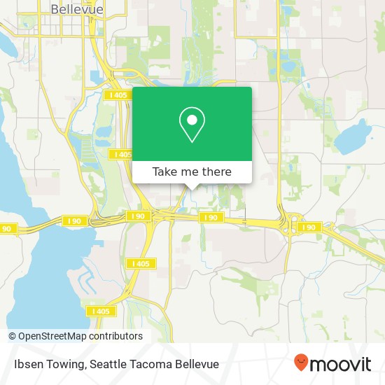 Ibsen Towing map