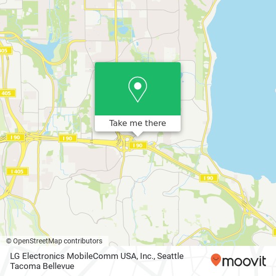 LG Electronics MobileComm USA, Inc. map