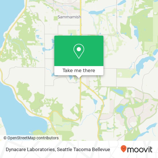 Dynacare Laboratories map