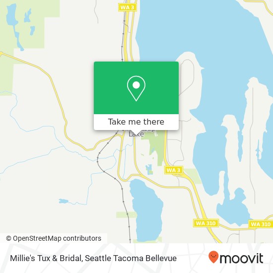 Mapa de Millie's Tux & Bridal