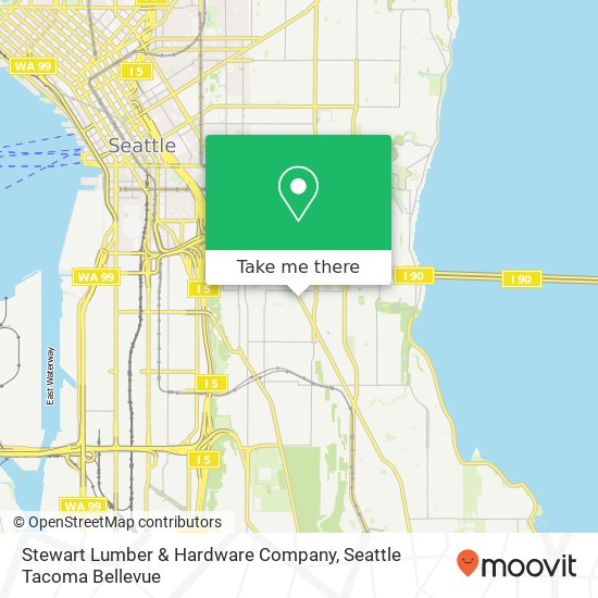 Stewart Lumber & Hardware Company map