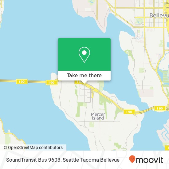 SoundTransit Bus 9603 map