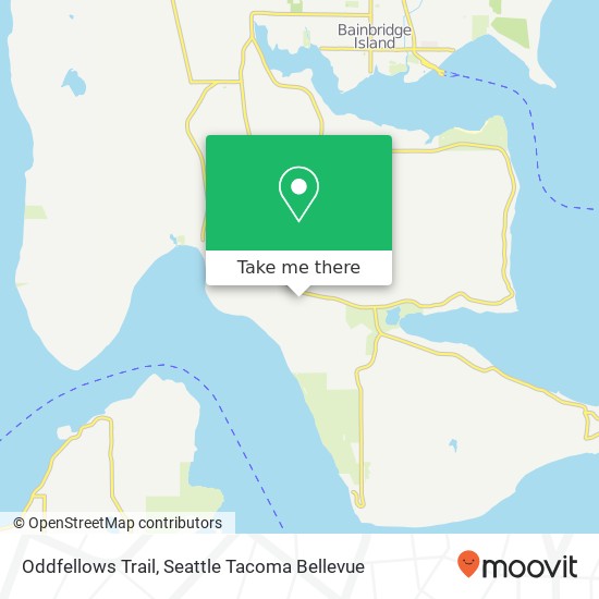 Mapa de Oddfellows Trail