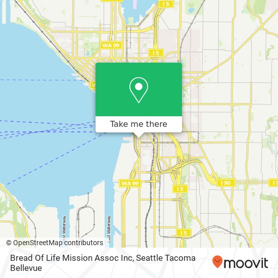 Bread Of Life Mission Assoc Inc map