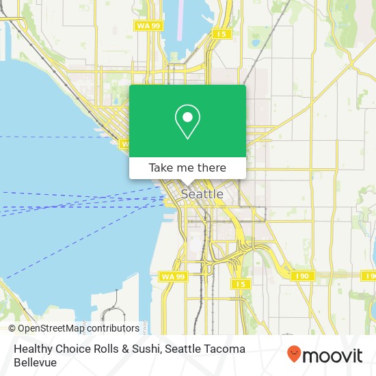 Healthy Choice Rolls & Sushi map