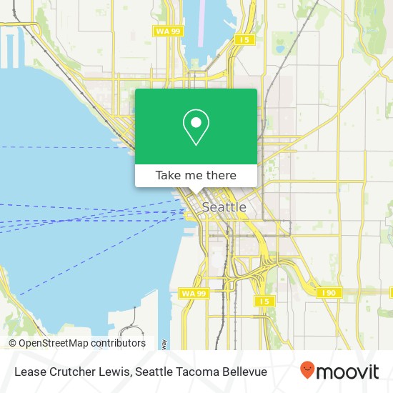 Mapa de Lease Crutcher Lewis