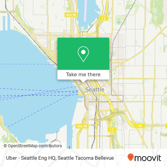 Mapa de Uber - Seattle Eng HQ