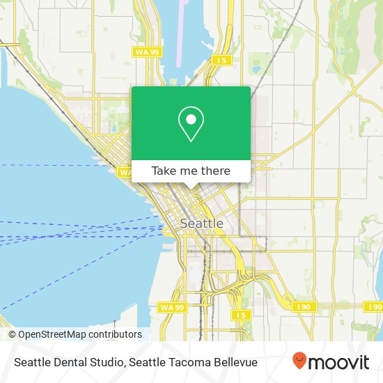 Mapa de Seattle Dental Studio
