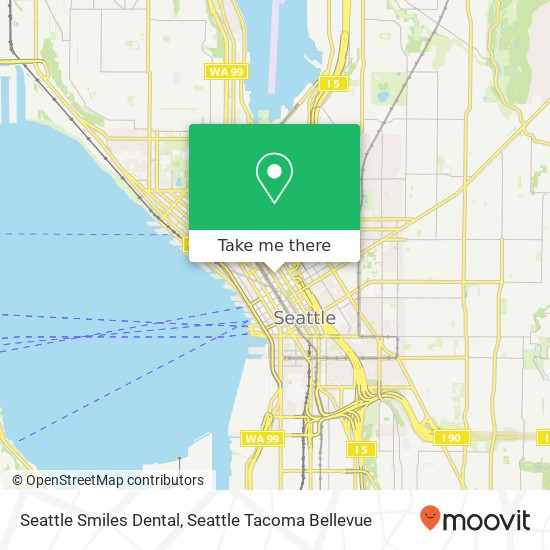 Mapa de Seattle Smiles Dental