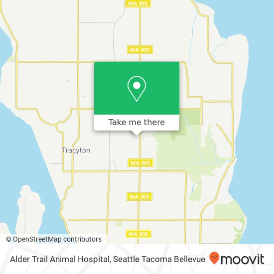 Mapa de Alder Trail Animal Hospital