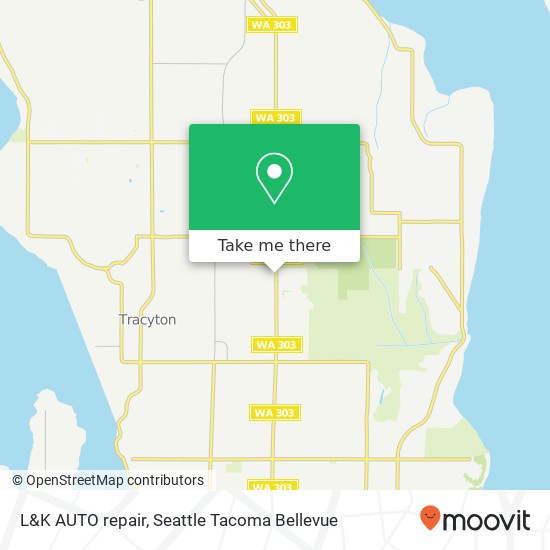 L&K AUTO repair map