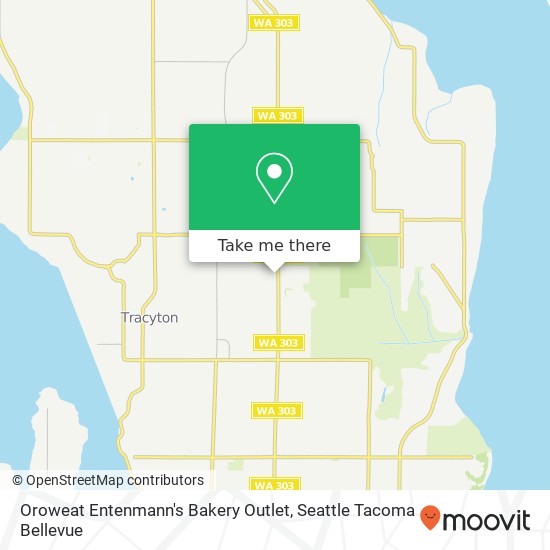 Mapa de Oroweat Entenmann's Bakery Outlet