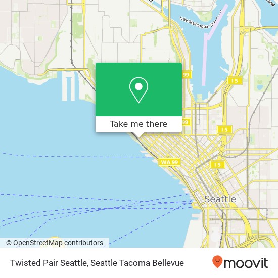 Twisted Pair Seattle map