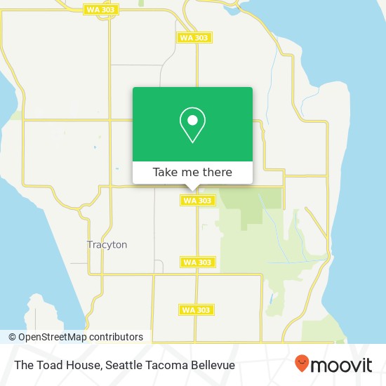 Mapa de The Toad House