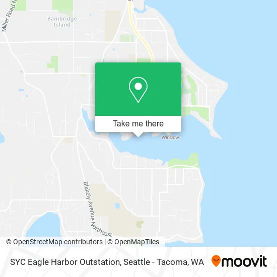 SYC Eagle Harbor Outstation map