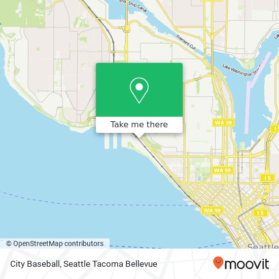 City Baseball map