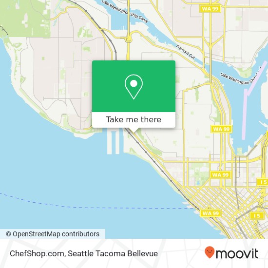 ChefShop.com map