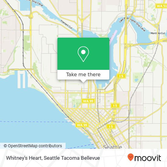 Whitney's Heart map