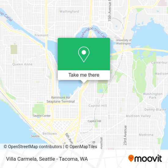 Villa Carmela map