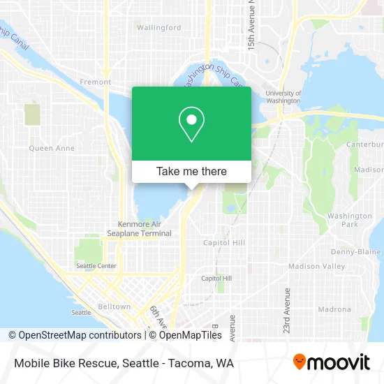 Mobile Bike Rescue map