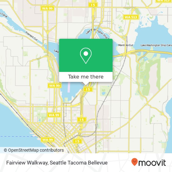 Fairview Walkway map