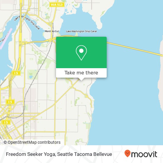 Mapa de Freedom Seeker Yoga
