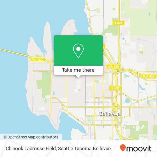 Mapa de Chinook Lacrosse Field