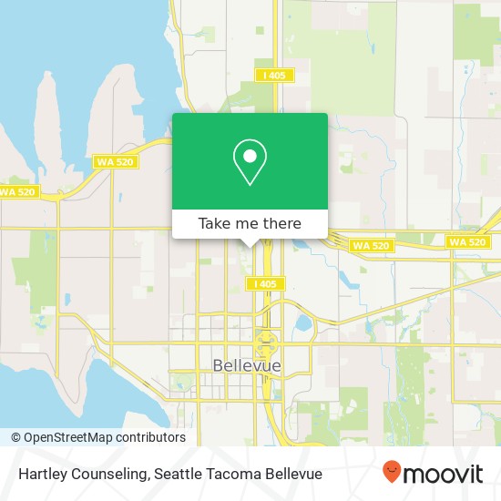 Hartley Counseling map