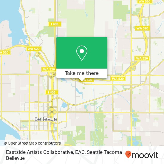 Mapa de Eastside Artists Collaborative, EAC