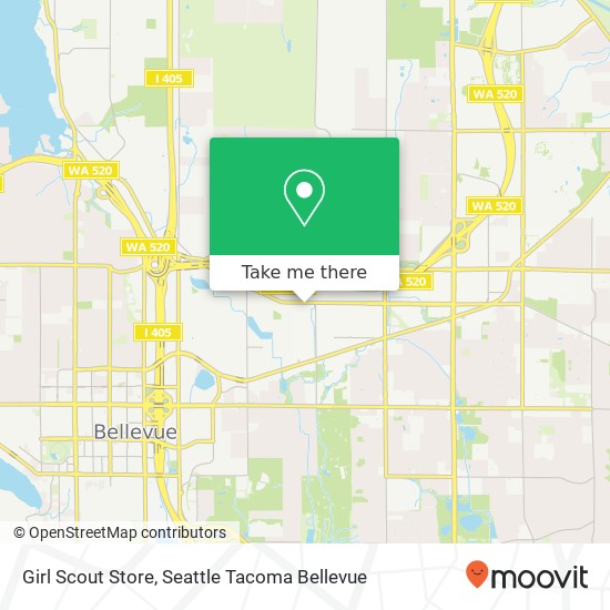 Girl Scout Store map