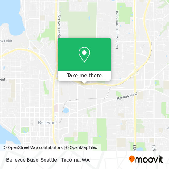 Mapa de Bellevue Base