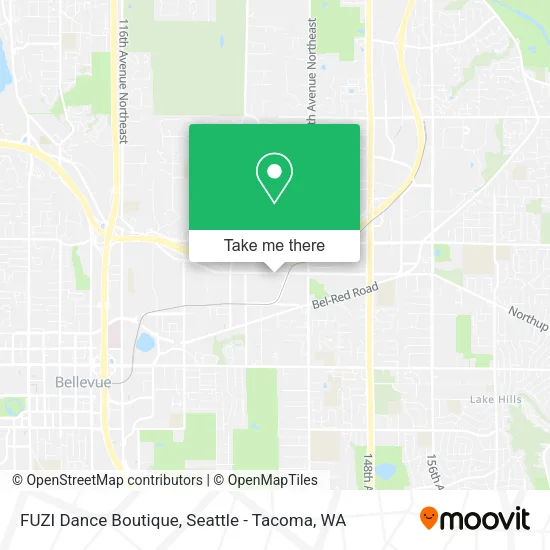 Mapa de FUZI Dance Boutique