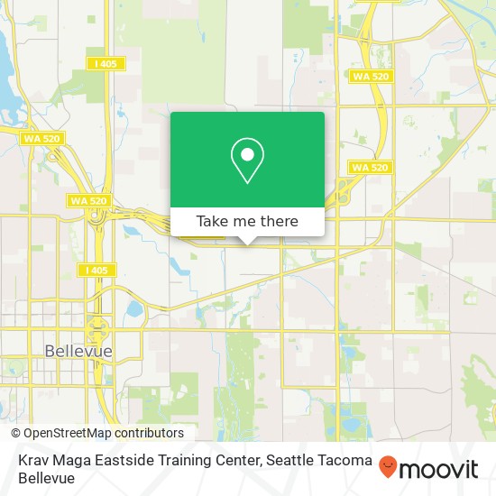 Krav Maga Eastside Training Center map
