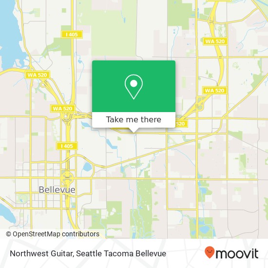 Northwest Guitar map