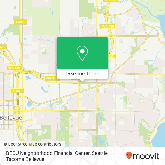 BECU Neighborhood Financial Center map