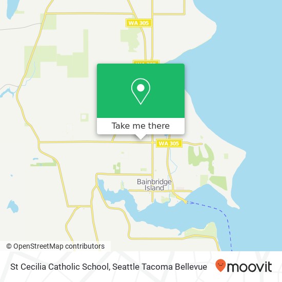 Mapa de St Cecilia Catholic School