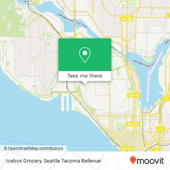 Icebox Grocery map